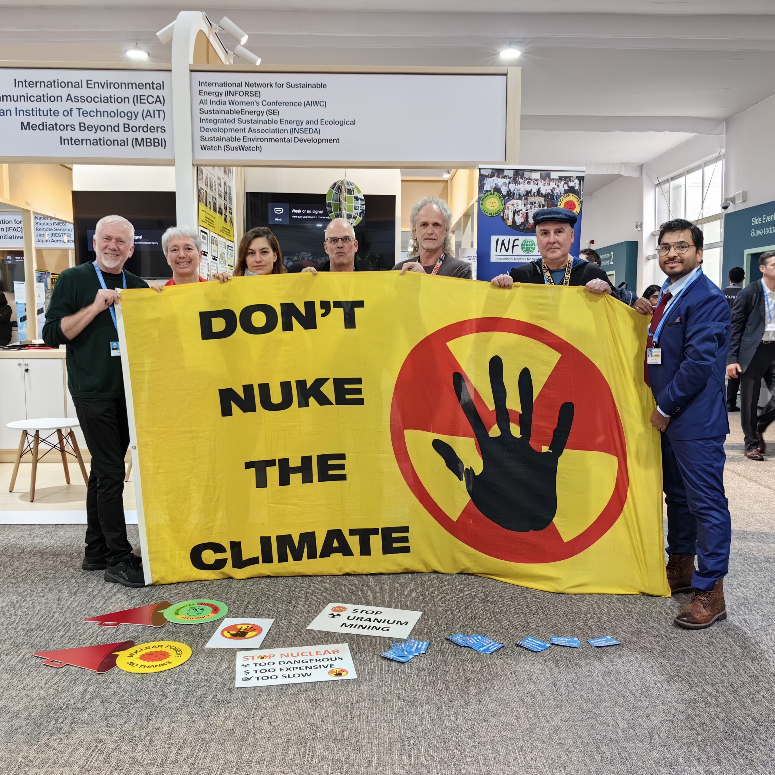 ​Don’t Nuke the Climate: Bericht von der COP29 in Baku