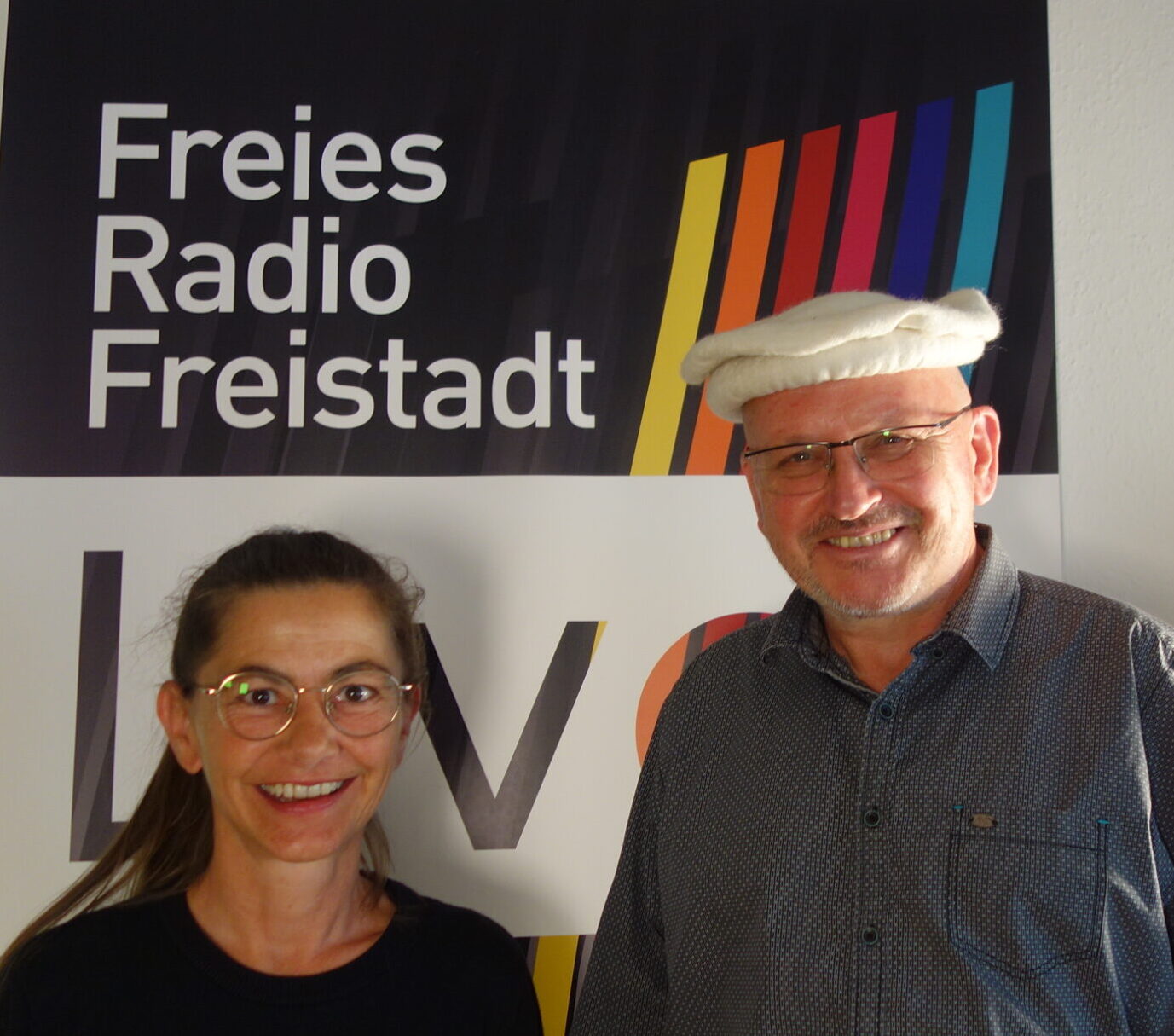 Rudolf Gossenreiter live im FRF-Studio zu Gast im Kulturmix mit Monika Andlinger