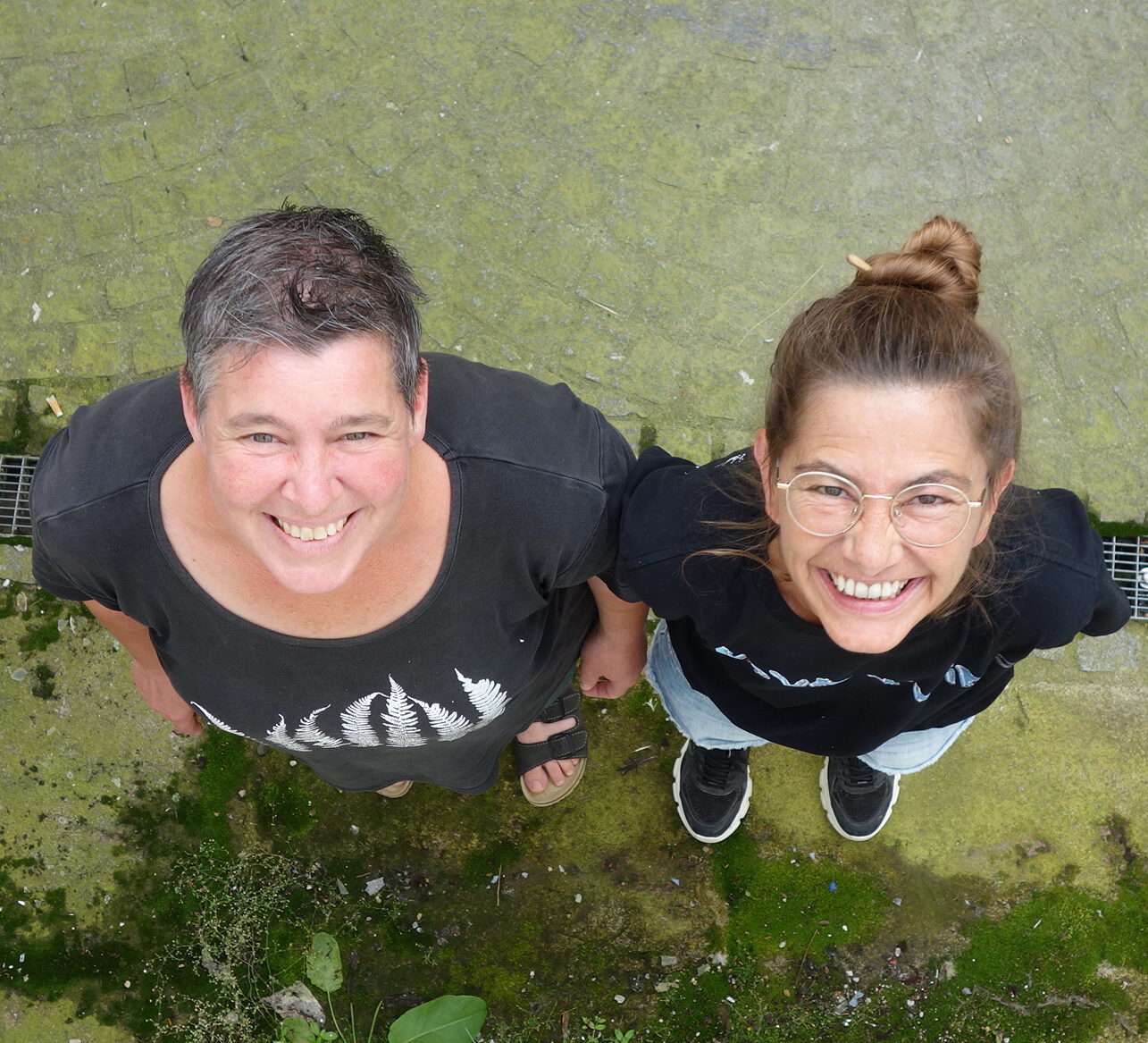 Janina Wegscheider und Monika Andlinger.