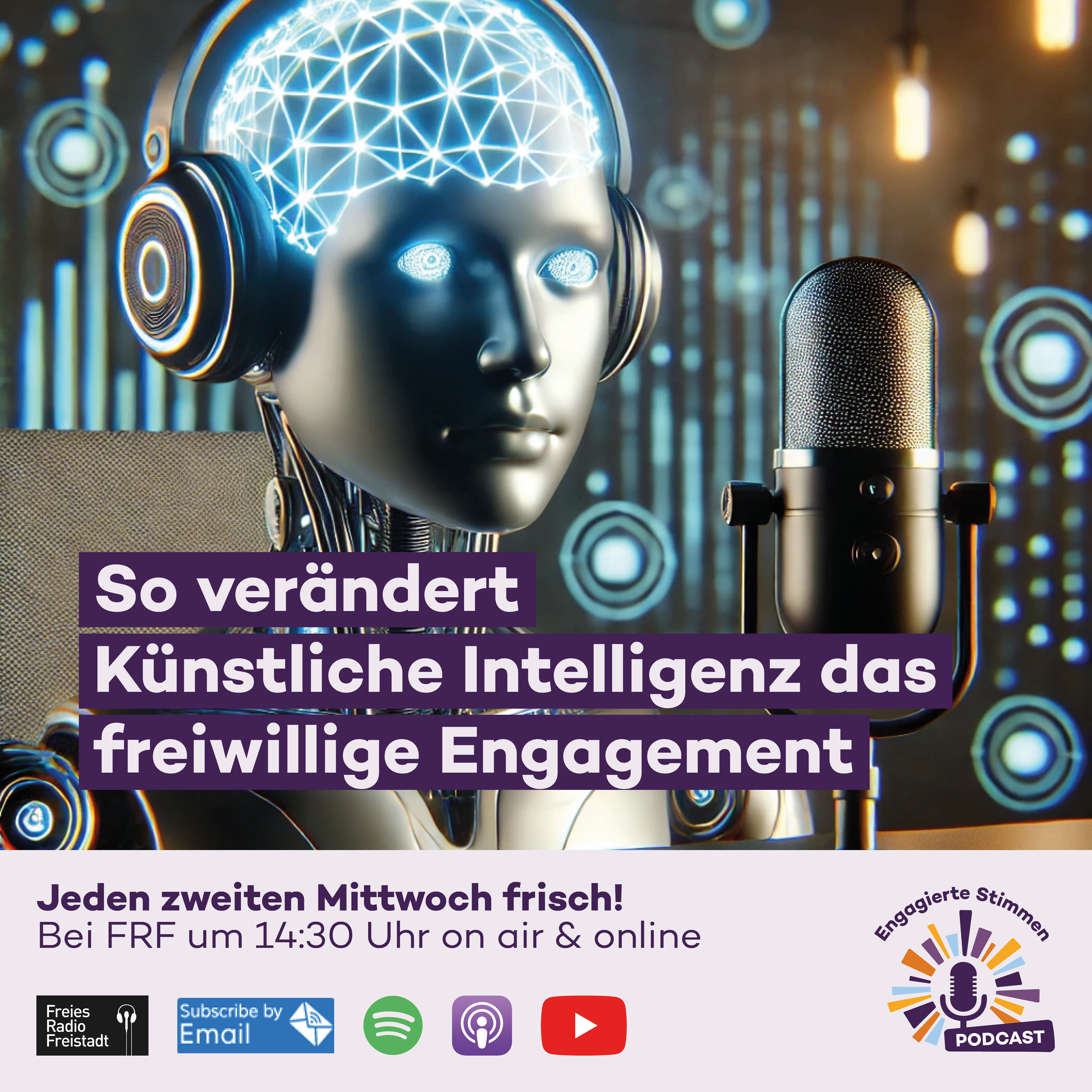 So verändert Künstliche Intelligenz das freiwillige Engagement – Engagierte Stimmen Podcast #57