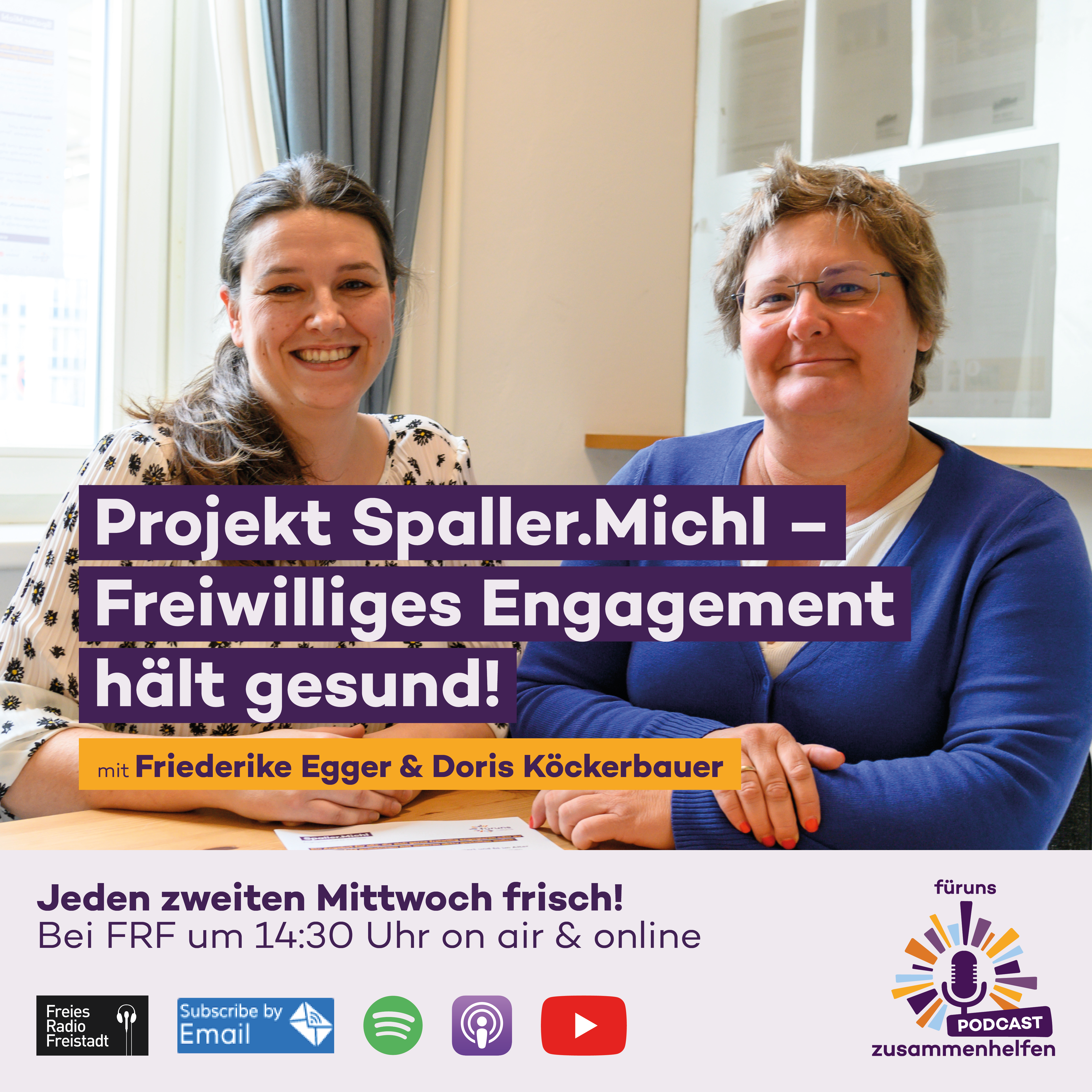 Projekt Spaller.Michl – Freiwilliges Engagement hält gesund! – zusammenhelfen Podcast #42