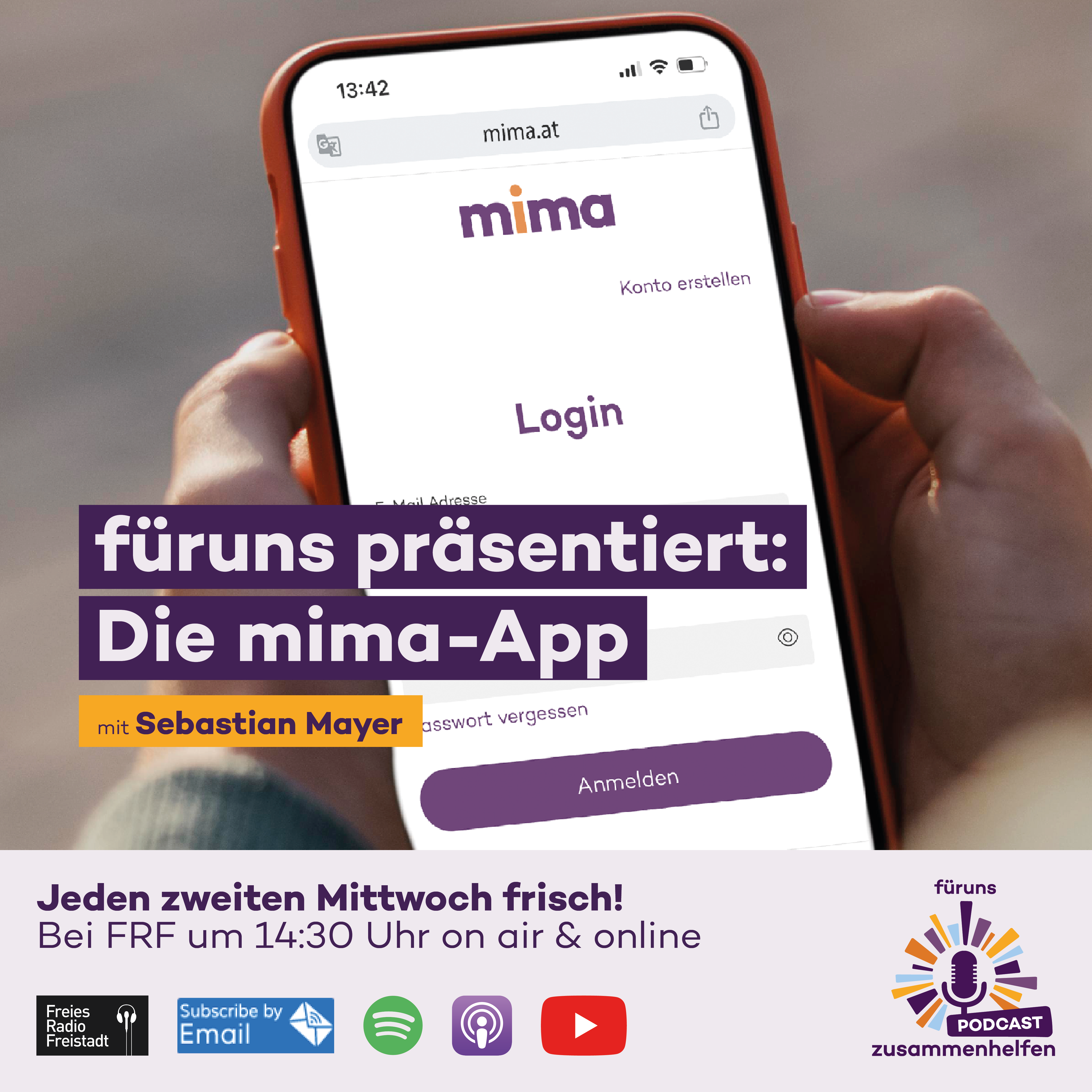 füruns präsentiert: Die mima-App – zusammenhelfen Podcast #51