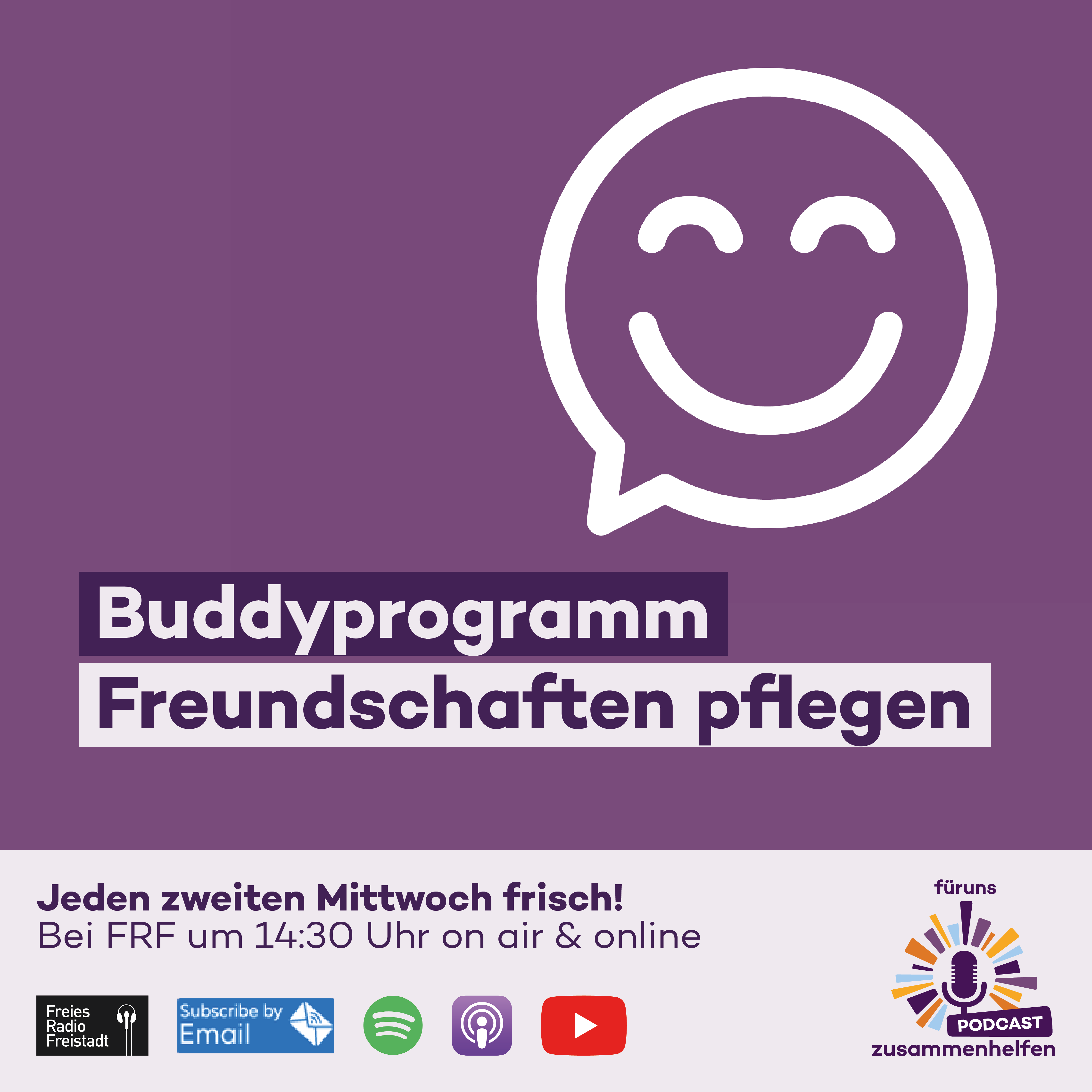 Buddyprogramm: Freundschaften pflegen – zusammenhelfen Podcast #53